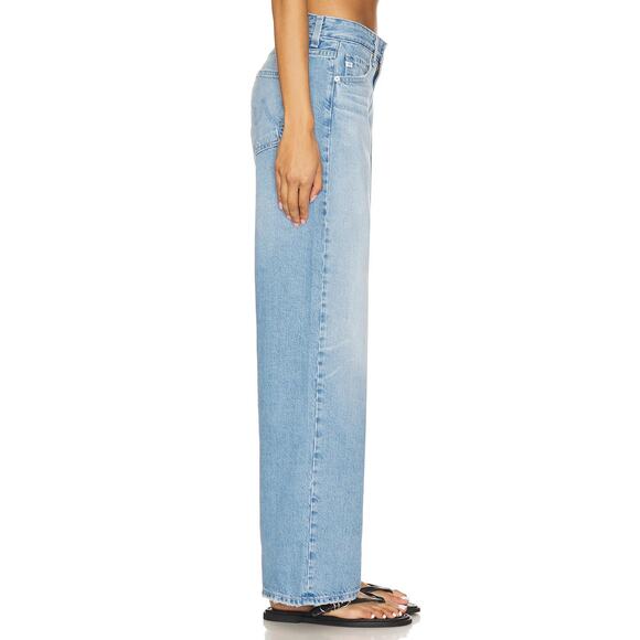 NWT AG Adria Low Rise Baggy Wide Leg Jeans Siren Wash Women’s 32 - Picture 2 of 11